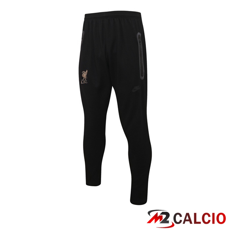 Maglie Calcio Personalizzate,Tute Calcio Squadre,Maglia Nazionale Italiana Calcio | Pantaloni Da Allenamento FC Liverpool Nero 2021/2022