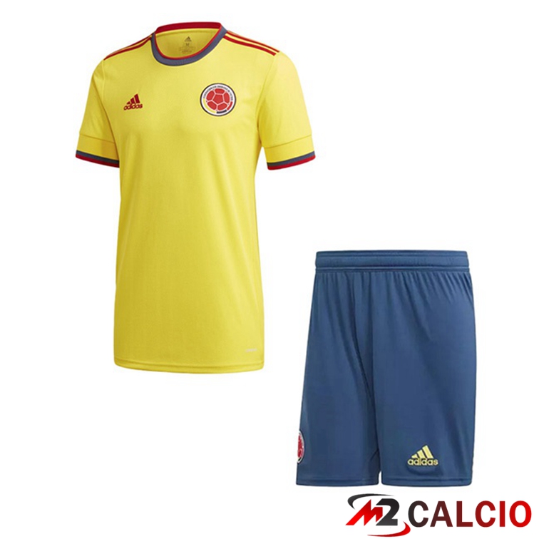 Maglie Calcio Personalizzate,Tute Calcio Squadre,Maglia Nazionale Italiana Calcio | Maglia Nazionale Colombia Bambino Prima 2020/2021