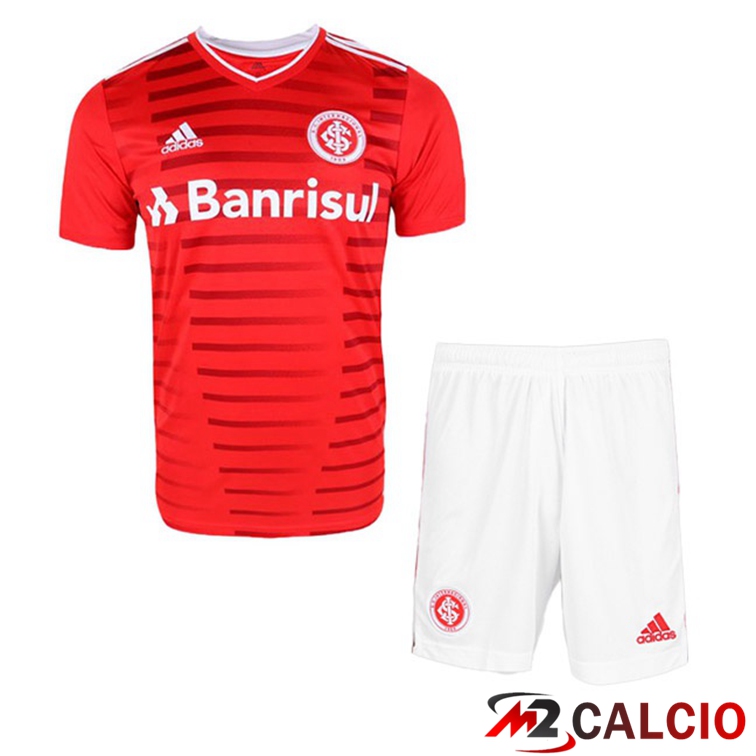 Maglie Calcio Personalizzate,Tute Calcio Squadre,Maglia Nazionale Italiana Calcio | Maglia SC Internacional Bambino Prima 2021/22