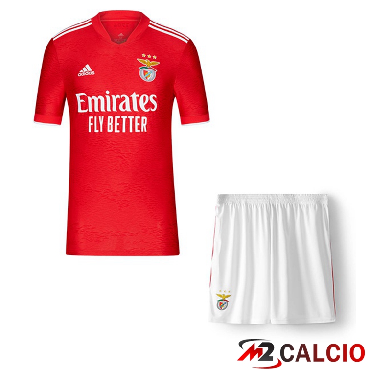 Maglie Calcio Personalizzate,Tute Calcio Squadre,Maglia Nazionale Italiana Calcio | Maglia S.L Benfica Bambino Prima 2021/22