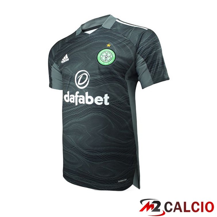 Maglie Calcio Personalizzate,Tute Calcio Squadre,Maglia Nazionale Italiana Calcio | Maglia Celtic FC Portiere Nero 2021/22