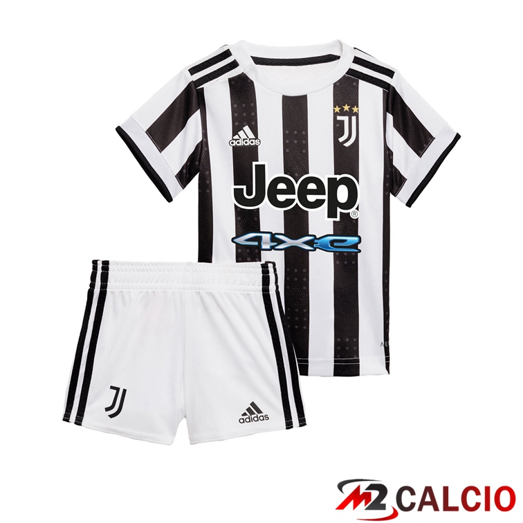 Sito Maglie Calcio Juventus Bambino Prima Nero/Bianco 2021/2022 Basso Prezzo