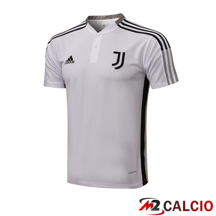 Maglie Calcio Personalizzate,Tute Calcio Squadre,Maglia Nazionale Italiana Calcio | Maglia Polo Juventus Bianco 2021/2022