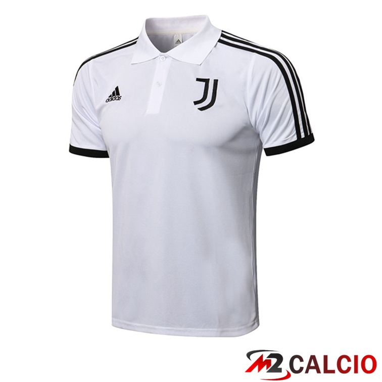 Maglie Calcio Personalizzate,Tute Calcio Squadre,Maglia Nazionale Italiana Calcio | Maglia Polo Juventus Bianco 2021/2022
