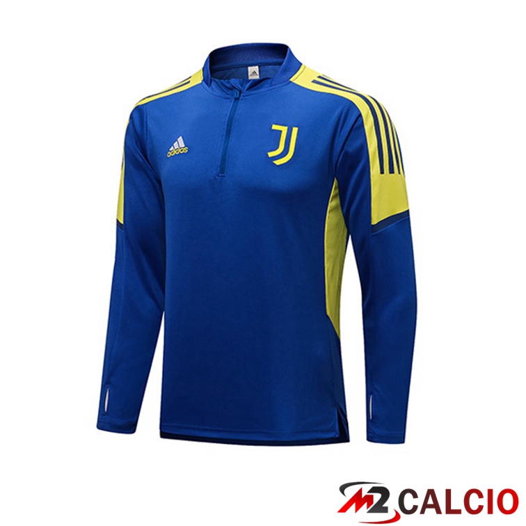 Maglie Calcio Personalizzate,Tute Calcio Squadre,Maglia Nazionale Italiana Calcio | Felpa Allenamento Juventus Blu 2021/2022