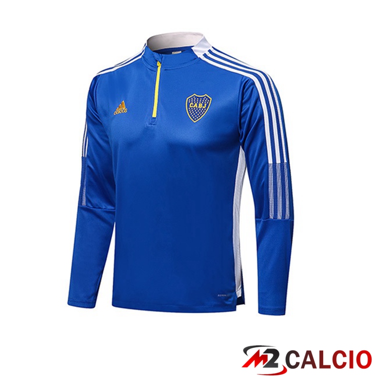 Maglie Calcio Personalizzate,Tute Calcio Squadre,Maglia Nazionale Italiana Calcio | Felpa Allenamento Boca Juniors Blu 2021/2022