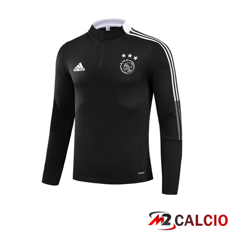 Maglie Calcio Personalizzate,Tute Calcio Squadre,Maglia Nazionale Italiana Calcio | Felpa Allenamento AFC Ajax Nero 2021/2022