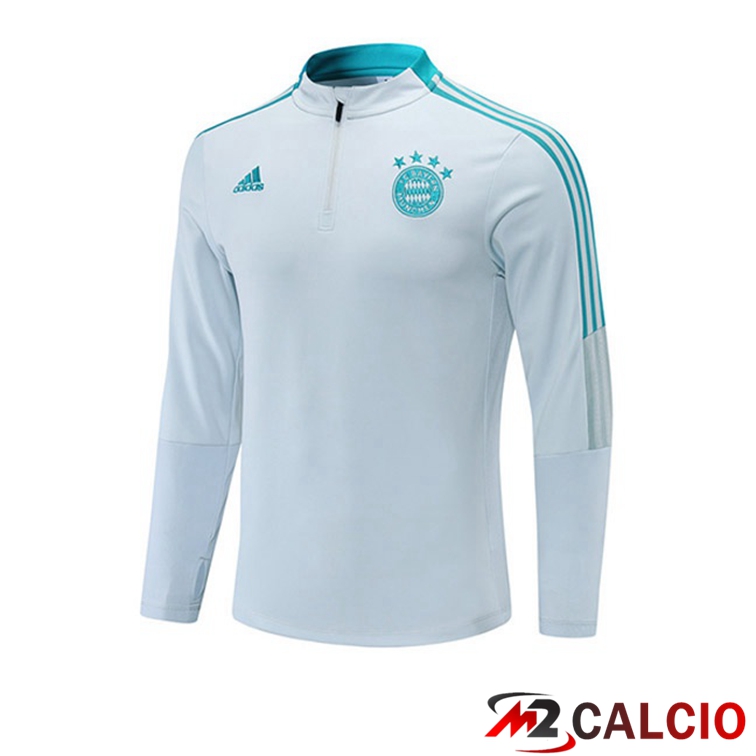 Maglie Calcio Personalizzate,Tute Calcio Squadre,Maglia Nazionale Italiana Calcio | Felpa Allenamento Bayern Monaco Grigio 2021/2022
