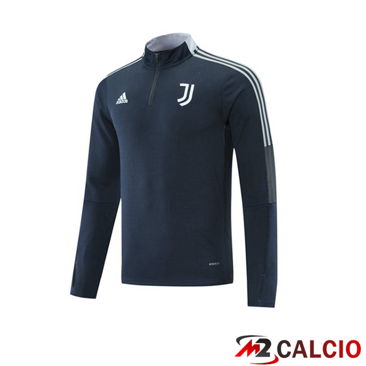 Maglie Calcio Personalizzate,Tute Calcio Squadre,Maglia Nazionale Italiana Calcio | Felpa Allenamento Juventus Blu Reale 2021/2022