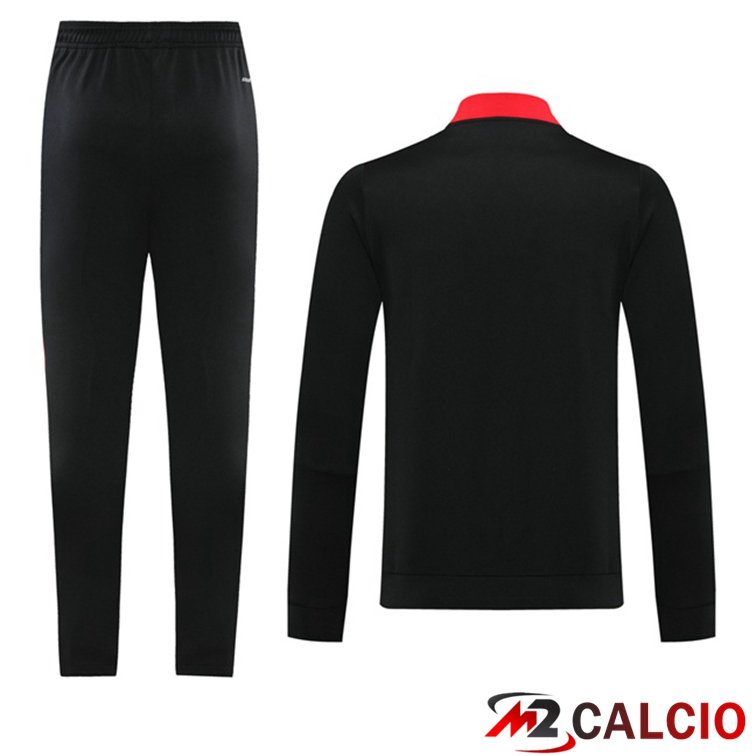 Insieme Tuta Calcio - Giacca Belgio Nero 2021/2022