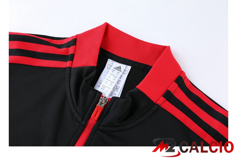 Insieme Tuta Calcio - Giacca Belgio Nero 2021/2022