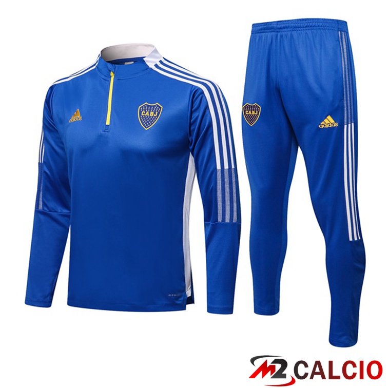 Maglie Calcio Personalizzate,Tute Calcio Squadre,Maglia Nazionale Italiana Calcio | Insieme Tuta Calcio Boca Juniors Blu 2021/2022