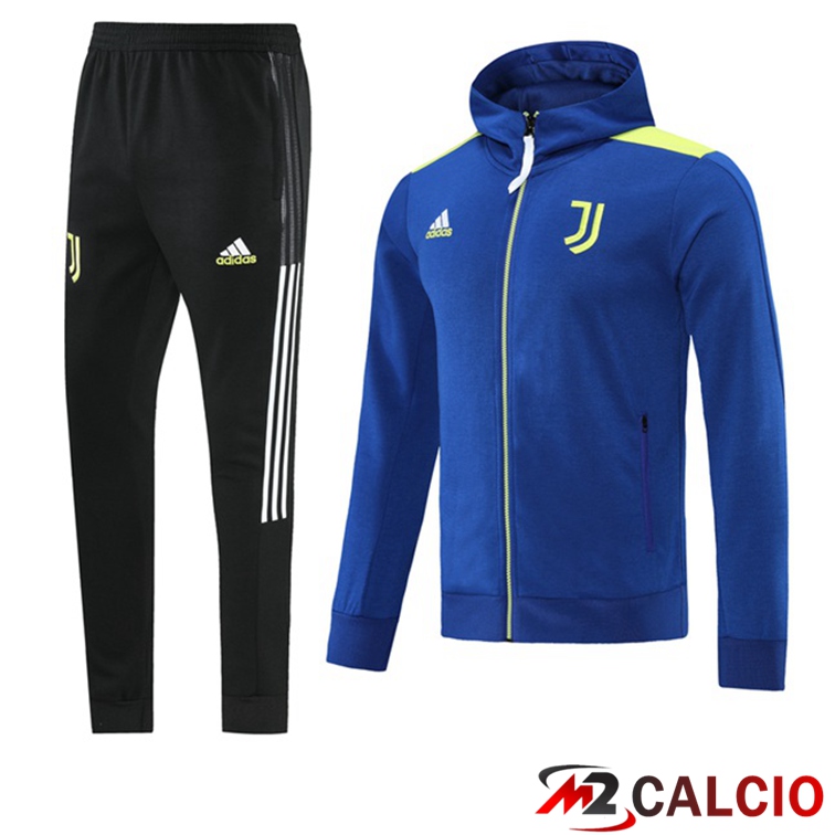 Maglie Calcio Personalizzate,Tute Calcio Squadre,Maglia Nazionale Italiana Calcio | Giacca Con Cappuccio Tuta Juventus Blu 2021/2022