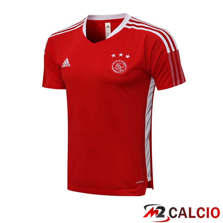 Maglie Calcio Personalizzate,Tute Calcio Squadre,Maglia Nazionale Italiana Calcio | Maglia Allenamento AFC Ajax Rosso 2021/2022