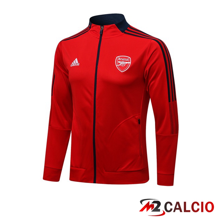 Maglie Calcio Personalizzate,Tute Calcio Squadre,Maglia Nazionale Italiana Calcio | Giacca Calcio FC Arsenal Rosso 2021/2022