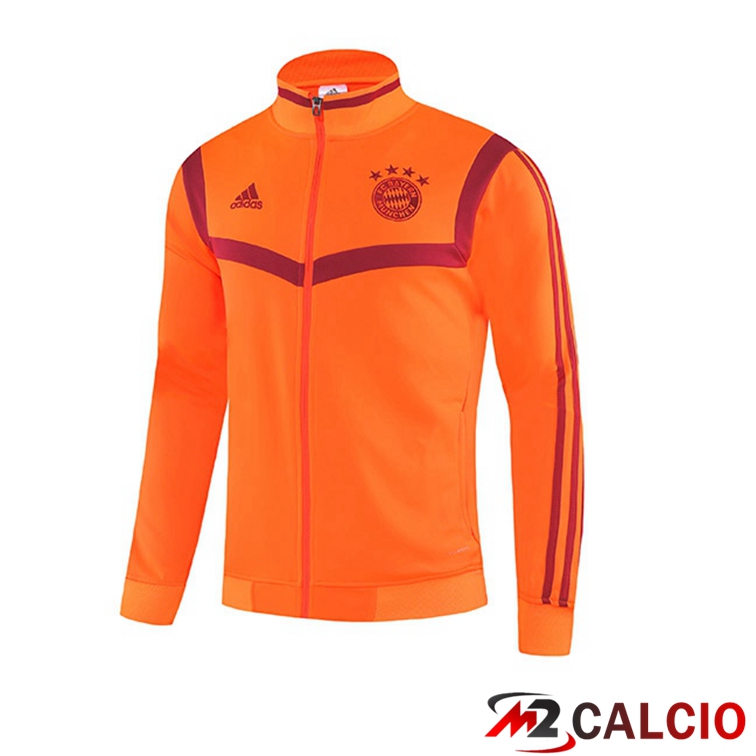 Maglie Calcio Personalizzate,Tute Calcio Squadre,Maglia Nazionale Italiana Calcio | Giacca Calcio Bayern Monaco Arancia 2021/2022