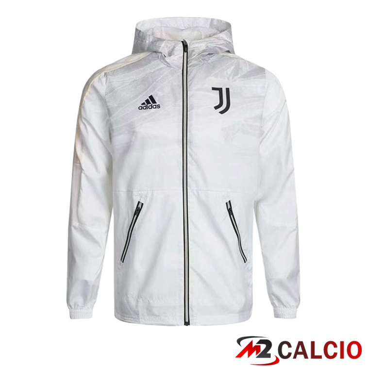 Maglie Calcio Personalizzate,Tute Calcio Squadre,Maglia Nazionale Italiana Calcio | Giacca A Vento Juventus Bianco 2021/2022