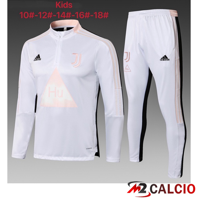 Maglie Calcio Personalizzate,Tute Calcio Squadre,Maglia Nazionale Italiana Calcio | Tuta Calcio Bambino Juventus Bianco 2021/2022
