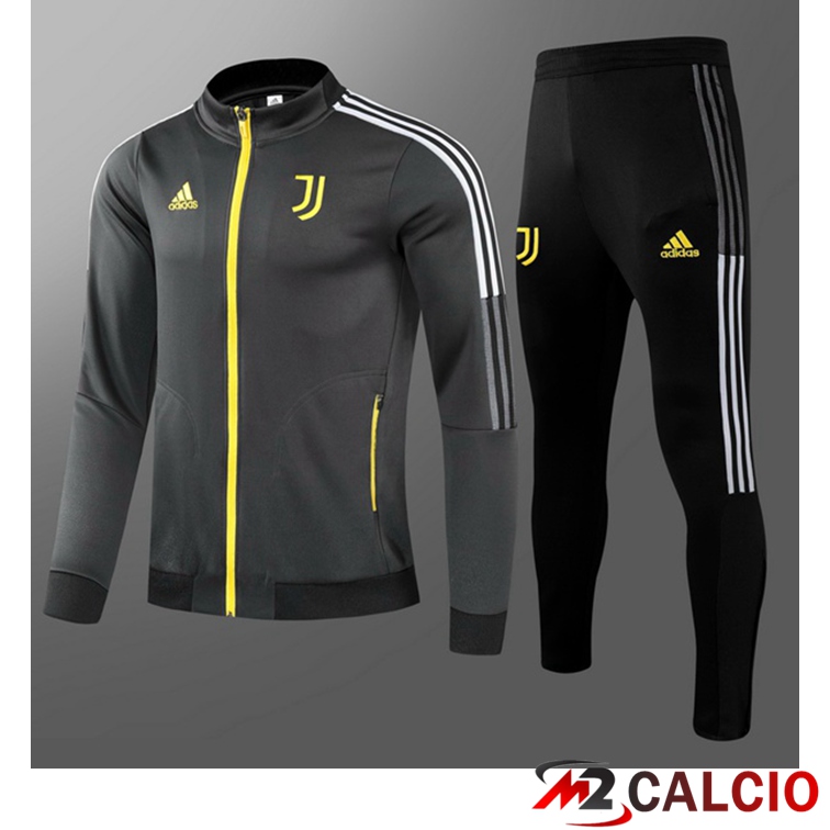 Maglie Calcio Personalizzate,Tute Calcio Squadre,Maglia Nazionale Italiana Calcio | Tuta Calcio Bambino Juventus Grigio 2021/2022