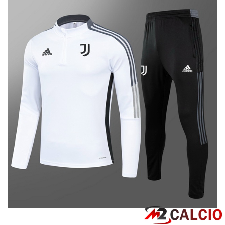 Maglie Calcio Personalizzate,Tute Calcio Squadre,Maglia Nazionale Italiana Calcio | Tuta Calcio Bambino Juventus Bianco 2021/2022