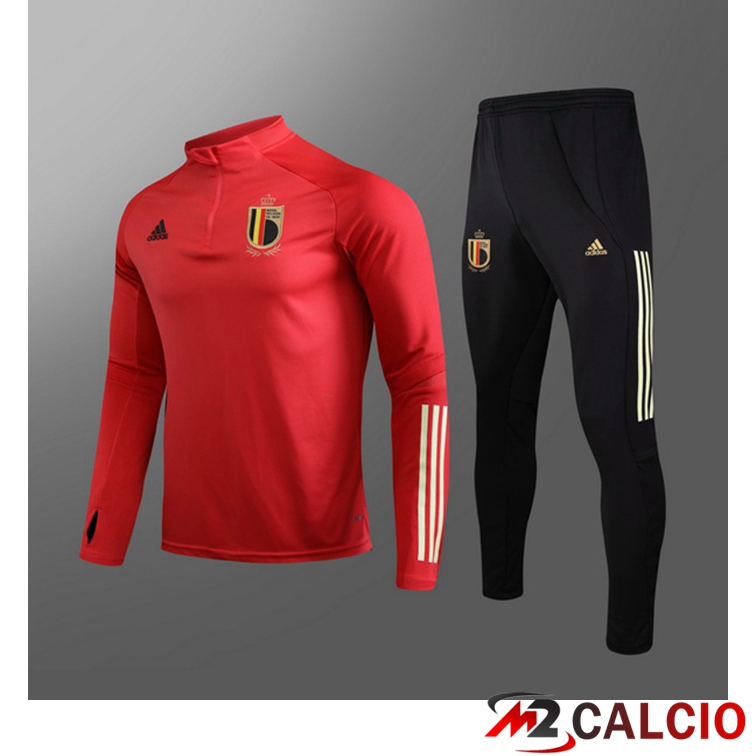 Tuta Calcio Bambino Belgio Rosso 2021/2022