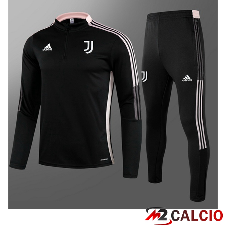 Maglie Calcio Personalizzate,Tute Calcio Squadre,Maglia Nazionale Italiana Calcio | Tuta Calcio Bambino Juventus Nero 2021/2022