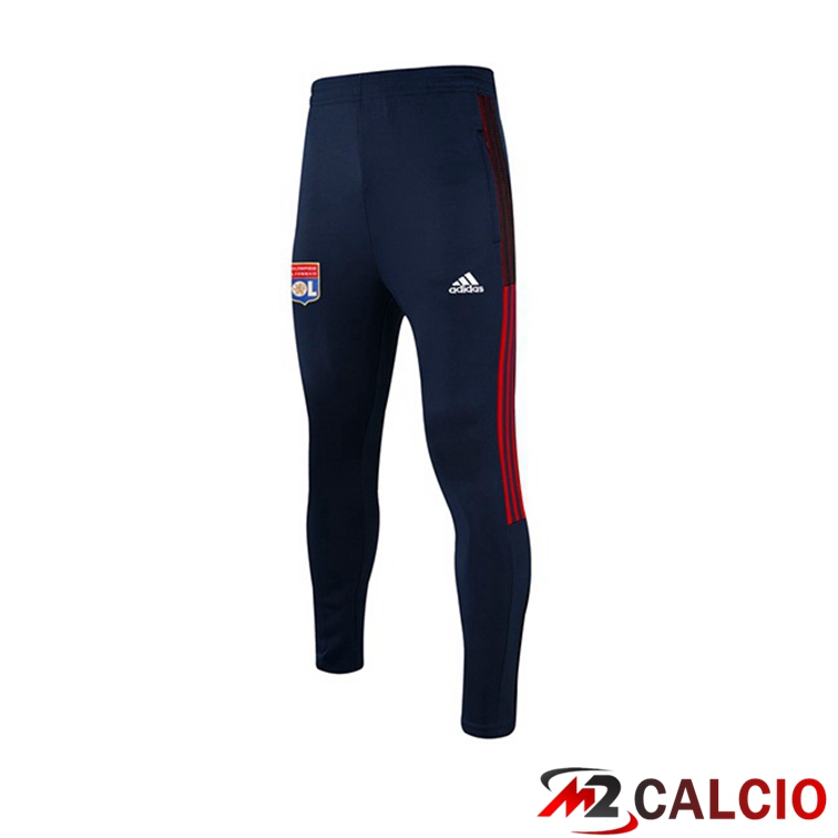 Maglie Calcio Personalizzate,Tute Calcio Squadre,Maglia Nazionale Italiana Calcio | Pantaloni Da Training Lyon OL Blu Reale 2021/2022