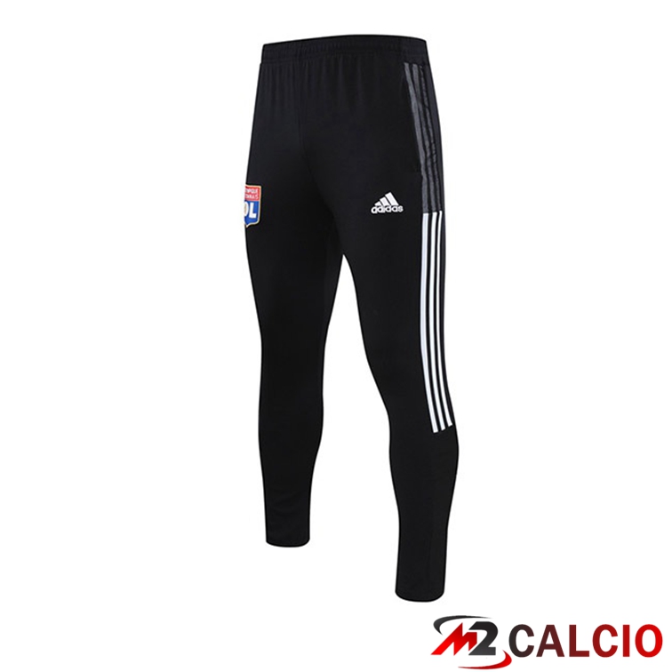 Maglie Calcio Personalizzate,Tute Calcio Squadre,Maglia Nazionale Italiana Calcio | Pantaloni Da Training Lyon OL Nero 2021/2022