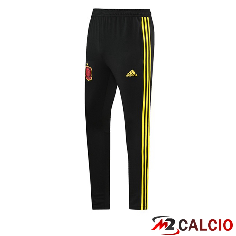 Maglie Calcio Personalizzate,Tute Calcio Squadre,Maglia Nazionale Italiana Calcio | Pantaloni Da Training Spagna Nero Giallo 2021/2022