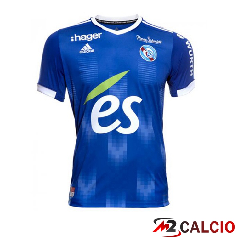 Maglie Calcio Personalizzate,Tute Calcio Squadre,Maglia Nazionale Italiana Calcio | Maglie Calcio RC Strasbourg Alsace Prima 21/22