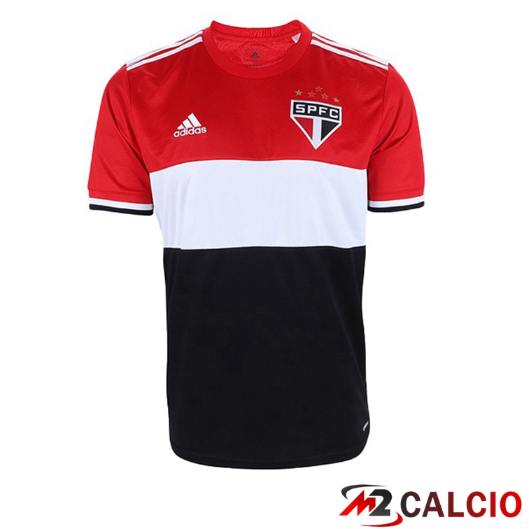 Maglie Calcio Personalizzate,Tute Calcio Squadre,Maglia Nazionale Italiana Calcio | Maglia Sao Paulo FC Terza 2021/22
