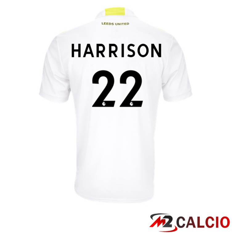 Maglie Calcio Personalizzate,Tute Calcio Squadre,Maglia Nazionale Italiana Calcio | Maglia Leeds United (HARRISON 22) Prima Bianco 2021/22
