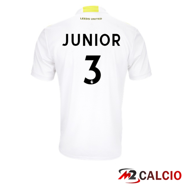 Maglie Calcio Personalizzate,Tute Calcio Squadre,Maglia Nazionale Italiana Calcio | Maglia Leeds United (JUNIOR 3) Prima Bianco 2021/22