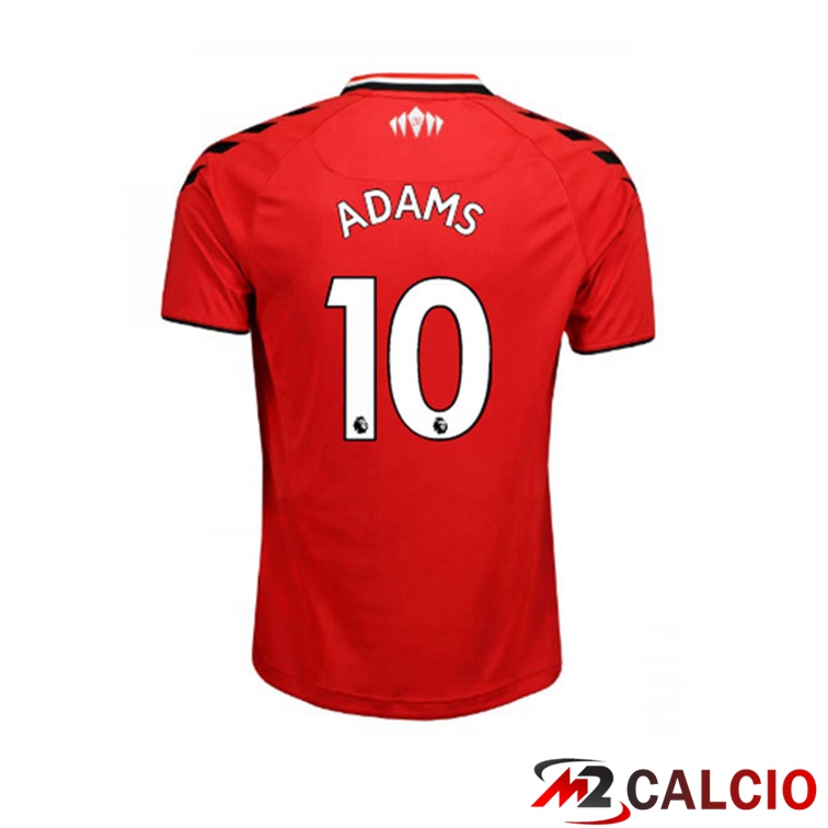 Maglie Calcio Personalizzate,Tute Calcio Squadre,Maglia Nazionale Italiana Calcio | Maglia Southampton FC (ADAMS 10) Prima Rosso/Bianco 2021/22