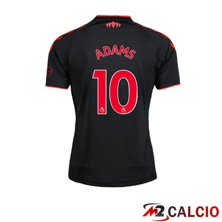 Maglie Calcio Personalizzate,Tute Calcio Squadre,Maglia Nazionale Italiana Calcio | Maglia Southampton FC (ADAMS 10) Terza Nero 2021/22