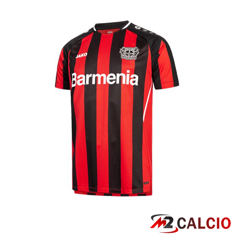 Maglie Calcio Personalizzate,Tute Calcio Squadre,Maglia Nazionale Italiana Calcio | Maglia Bayer 04 Leverkusen Prima Rosso/Nero 2021/22