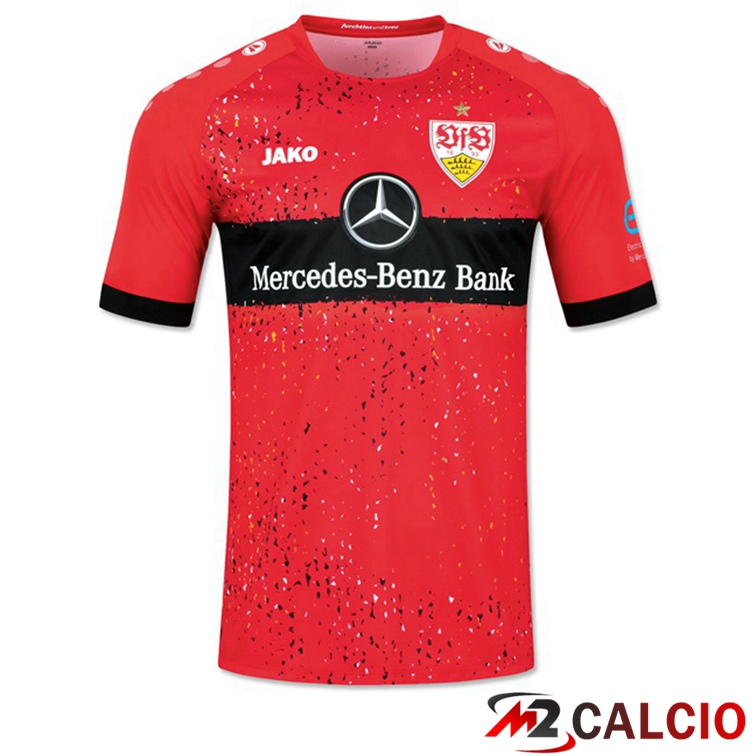Maglie Calcio Personalizzate,Tute Calcio Squadre,Maglia Nazionale Italiana Calcio | Maglia VfB Stuttgart Seconda Rosso 2021/22
