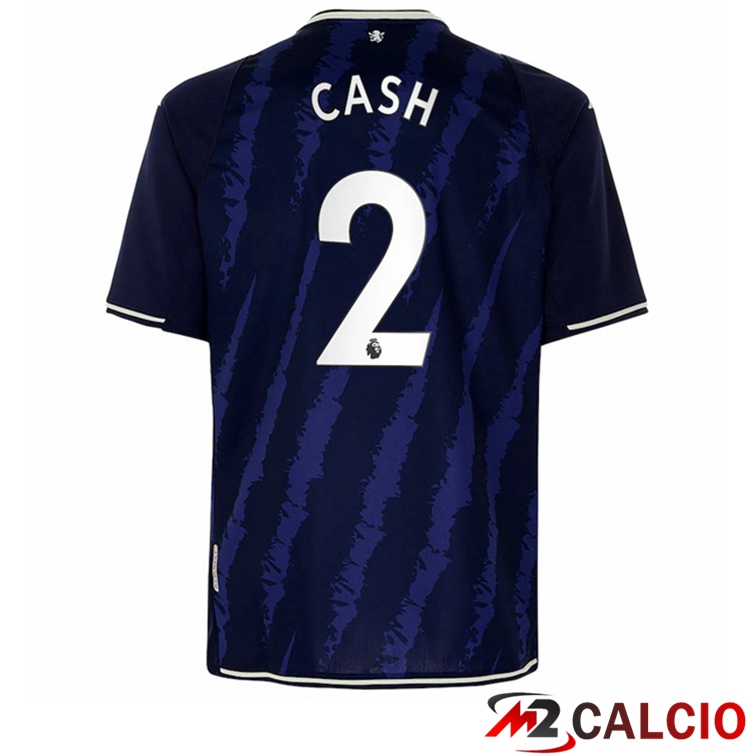 Maglie Calcio Personalizzate,Tute Calcio Squadre,Maglia Nazionale Italiana Calcio | Maglia Aston Villa (Cash 2) Terza Blu 2021/22