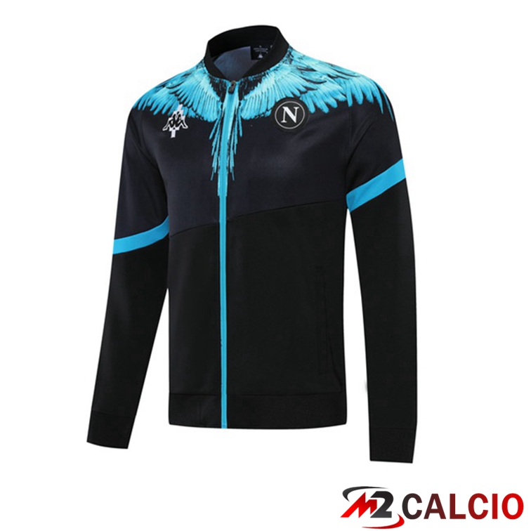 Maglie Calcio Personalizzate,Tute Calcio Squadre,Maglia Nazionale Italiana Calcio | Giacca Calcio SSC Napoli Nero Blu 2021/2022