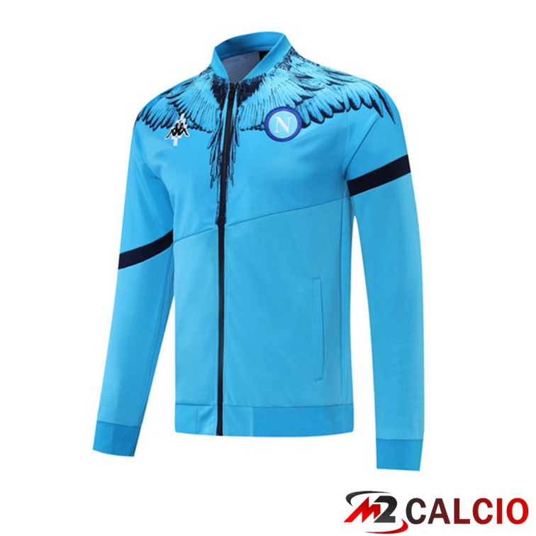 Maglie Calcio Personalizzate,Tute Calcio Squadre,Maglia Nazionale Italiana Calcio | Giacca Calcio SSC Napoli Blu 2021/2022