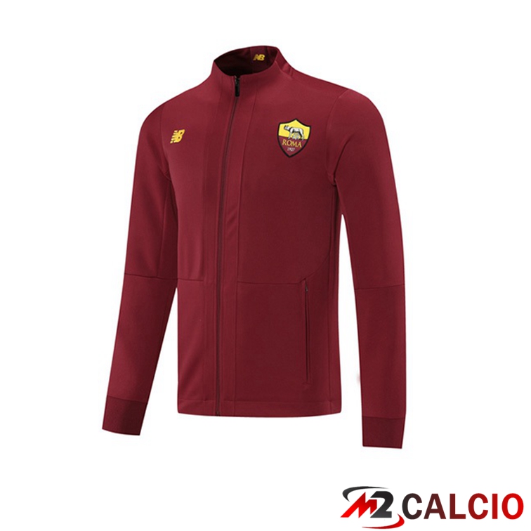 Maglie Calcio Personalizzate,Tute Calcio Squadre,Maglia Nazionale Italiana Calcio | Giacca Calcio AS Roma Rosso 2021/2022