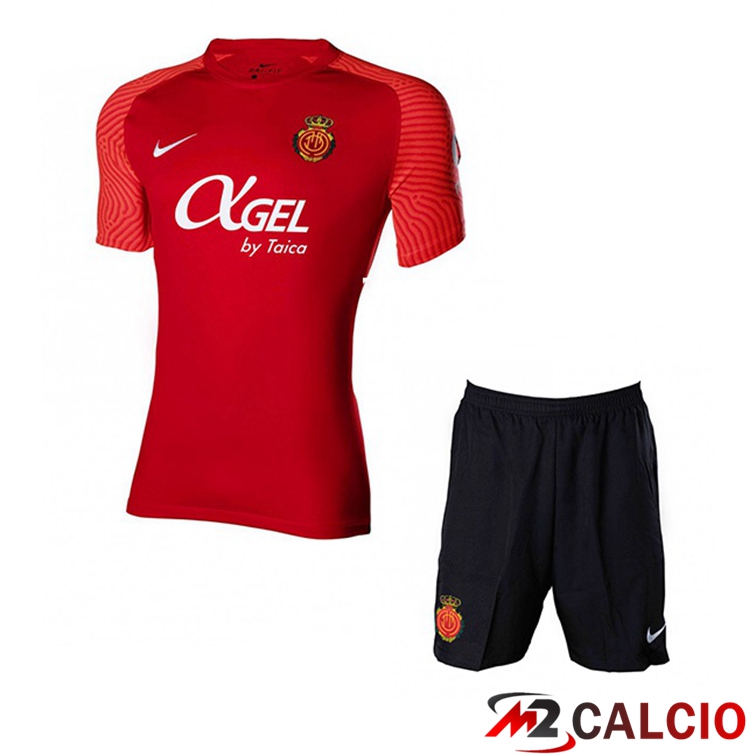 Maglie Calcio Personalizzate,Tute Calcio Squadre,Maglia Nazionale Italiana Calcio | Maglie Calcio RCD Mallorca Bambino Prima 21/22