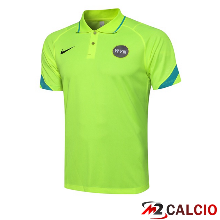 Maglie Calcio Personalizzate,Tute Calcio Squadre,Maglia Nazionale Italiana Calcio | Maglia Polo Inter Milan Verde 2021/2022