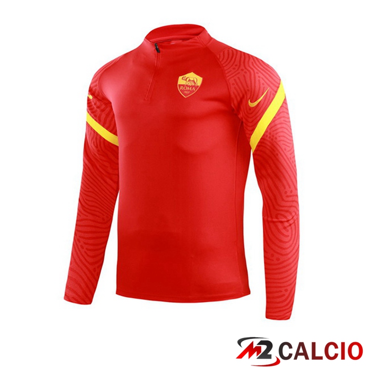 Felpa Allenamento AS Roma Rosso 2021/2022