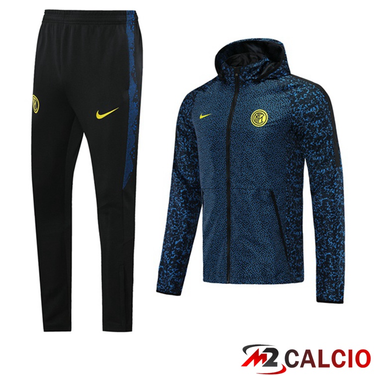 Maglie Calcio Personalizzate,Tute Calcio Squadre,Maglia Nazionale Italiana Calcio | Giacca Con Cappuccio Tuta Inter Milan Blu Nero 2021/2022