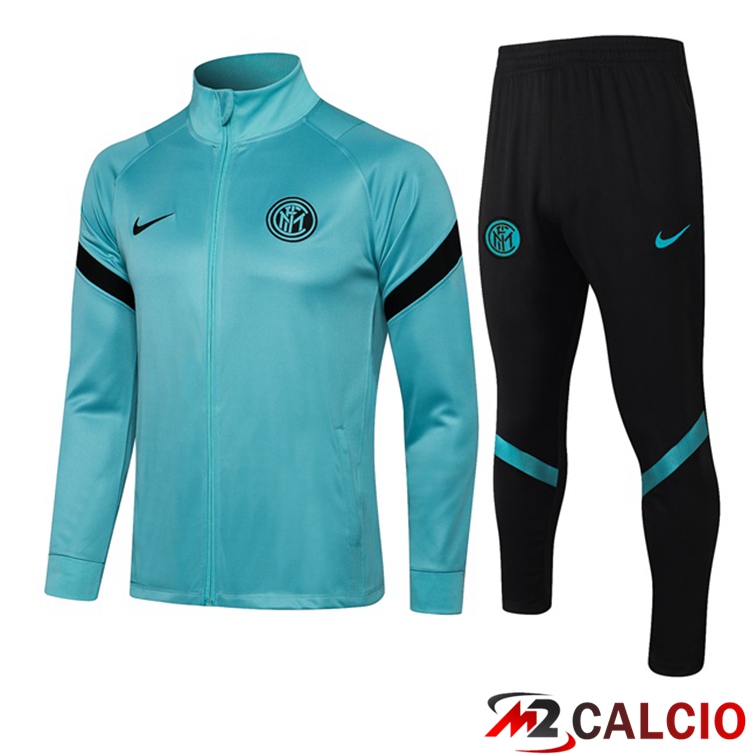 Maglie Calcio Personalizzate,Tute Calcio Squadre,Maglia Nazionale Italiana Calcio | Insieme Tuta Calcio - Giacca Inter Milan Blu 2021/2022