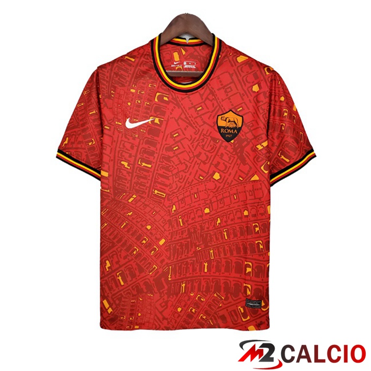 Maglia Allenamento AS Roma Rosso 2021/2022