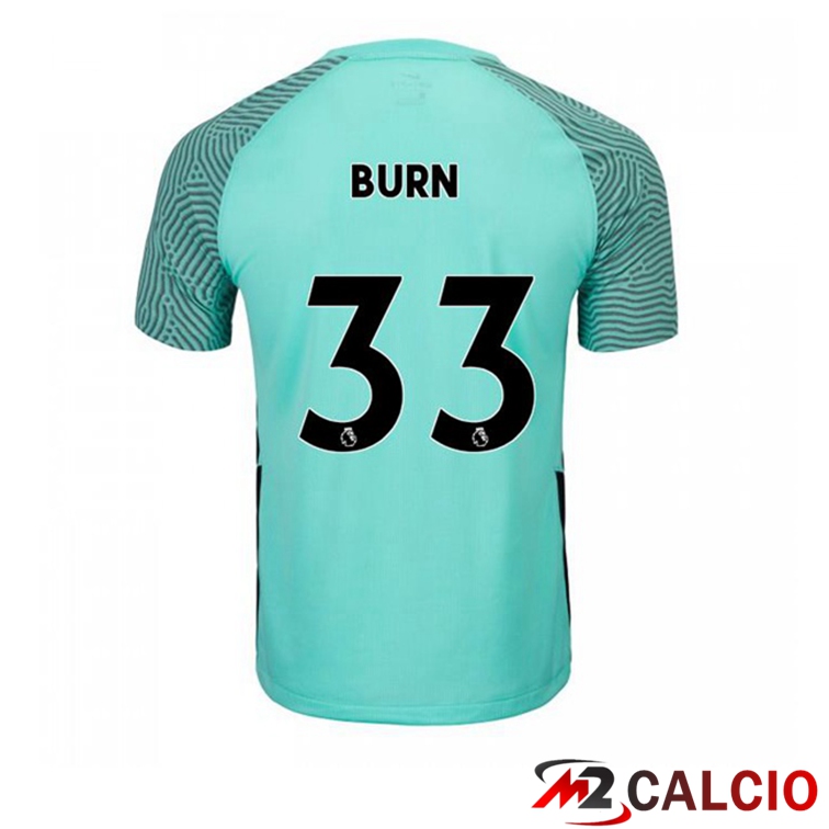 Maglie Calcio Personalizzate,Tute Calcio Squadre,Maglia Nazionale Italiana Calcio | Maglia Brentford FC (BURN 33) Seconda Verde 2021/22