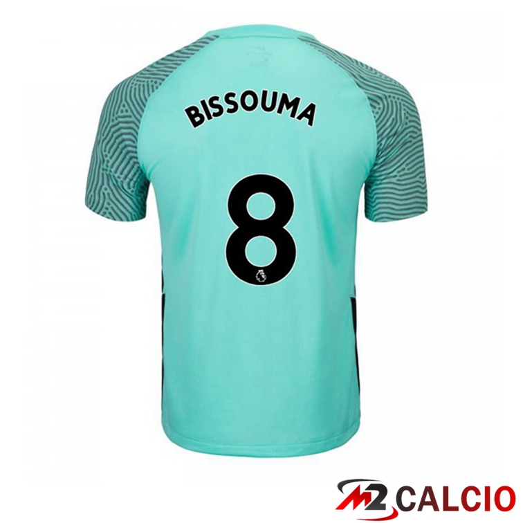Maglie Calcio Personalizzate,Tute Calcio Squadre,Maglia Nazionale Italiana Calcio | Maglia Brentford FC (BISSOUMA 8) Seconda Verde 2021/22