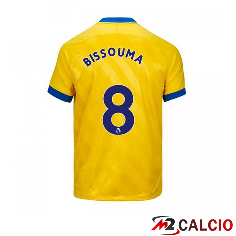 Maglie Calcio Personalizzate,Tute Calcio Squadre,Maglia Nazionale Italiana Calcio | Maglia Brentford FC (BISSOUMA 8) Terza Giallo 2021/22